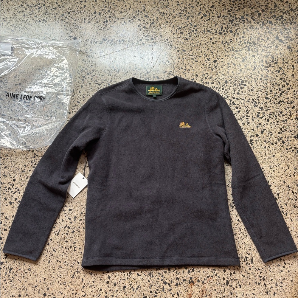 Aime Leon dore Unisphere fleece long sleeve size s NWT